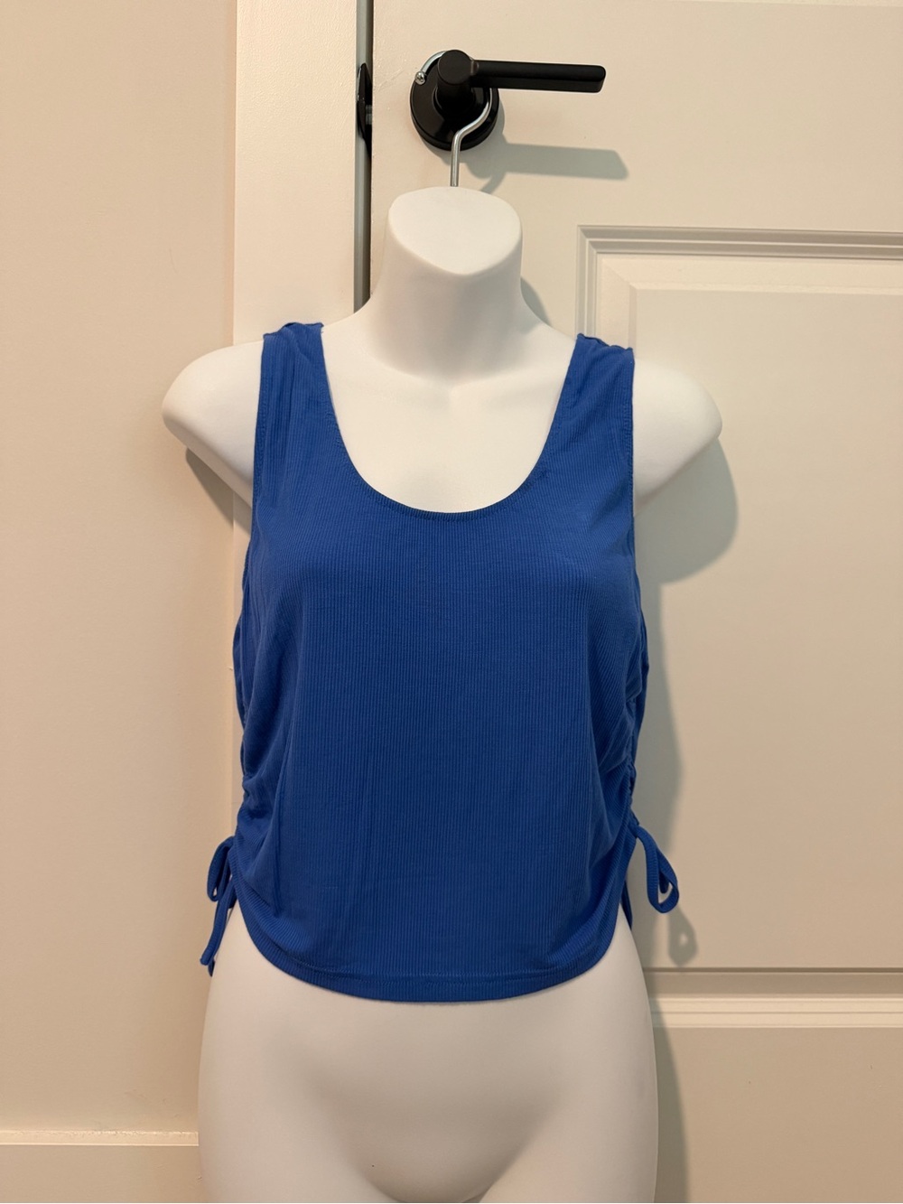 Superdown Women’s Royal Blue Tank Top with Side Ties